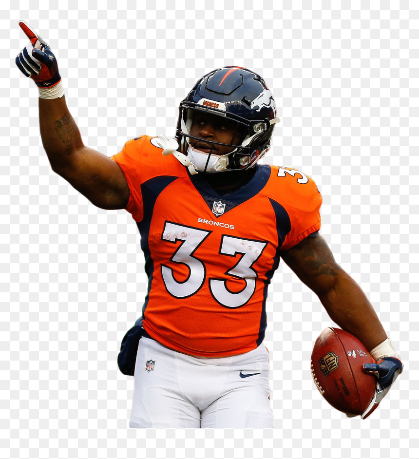 De Angelo Henderson Broncos, HD Png Download - broncos logo png