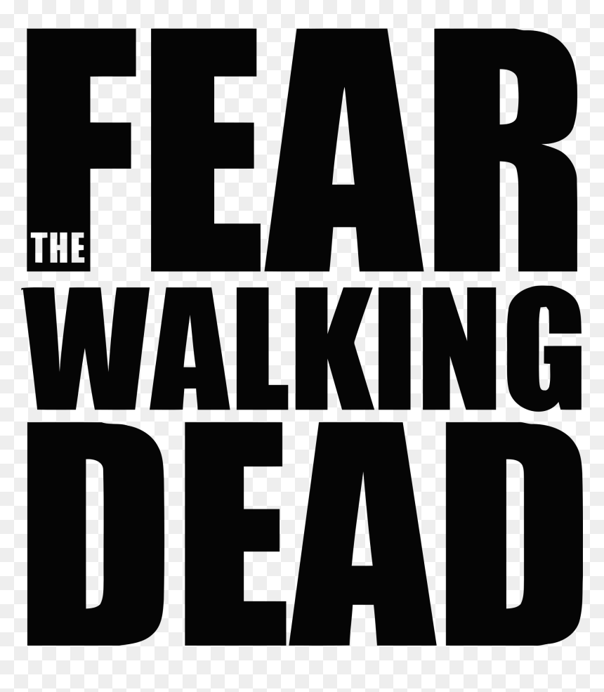 Fear Of The Walking Dead Logo Png, Transparent Png - the walking dead logo png