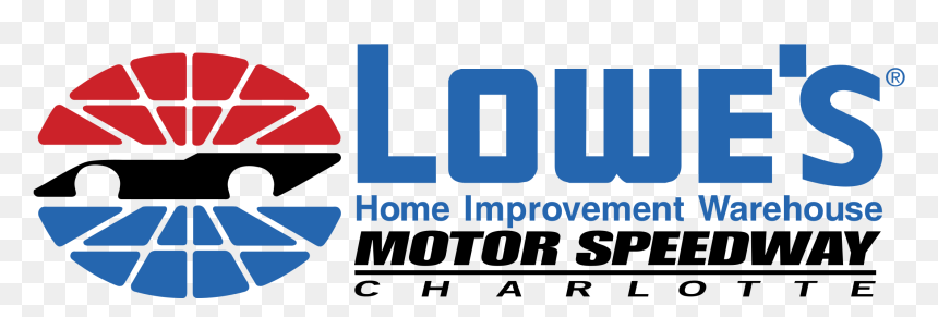 Charlotte Motor Speedway, HD Png Download - lowes logo png