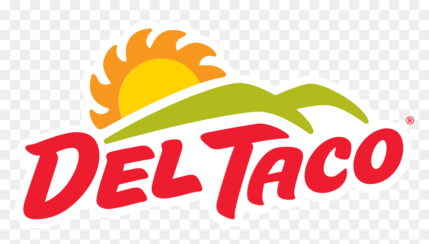 Del Taco Logo Png, Transparent Png - taco bell logo png