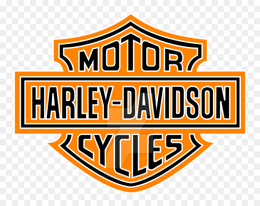 Black, HD Png Download - harley davidson logo png