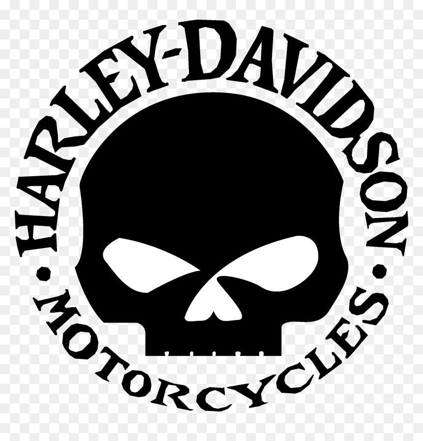 Harley Davidson Skull Logo, HD Png Download - harley davidson logo png