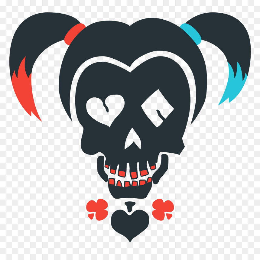 Harley Quinn Logo Png, Transparent Png - suicide squad logo png