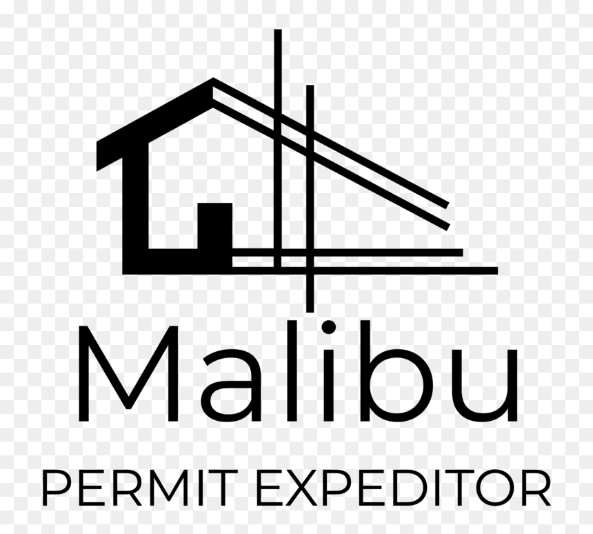 Malibu Permit Expeditor Logo Black - Architecture, HD Png Download - malibu png