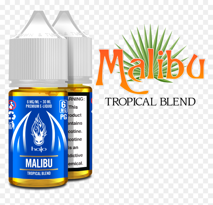 Halo E Liquid, HD Png Download - malibu png