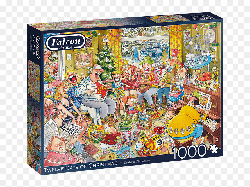 12 Days Of Christmas Jigsaw Puzzles, HD Png Download - 12 days of christmas png