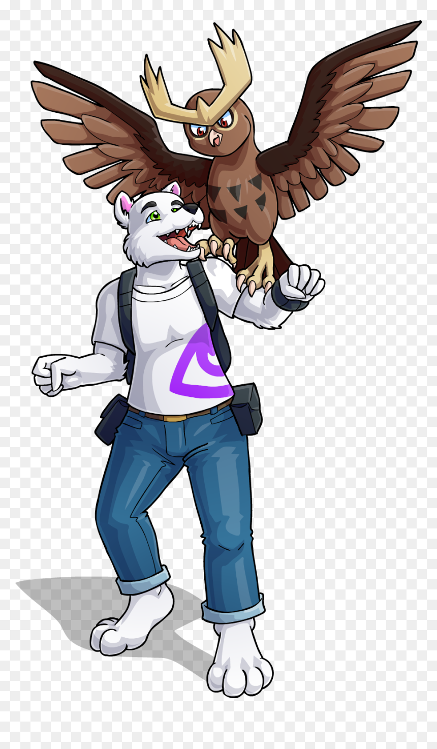 Kenneth And Noctowl - Cartoon, HD Png Download - noctowl png