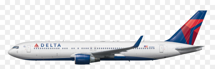 Delta 767 300, HD Png Download - boeing 787 png