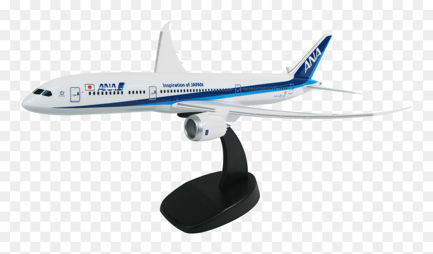 1/200 Scale Boeing 787 Pacmin Economy Model In Ana - Pacmin 1 200 787, HD Png Download - boeing 787 png