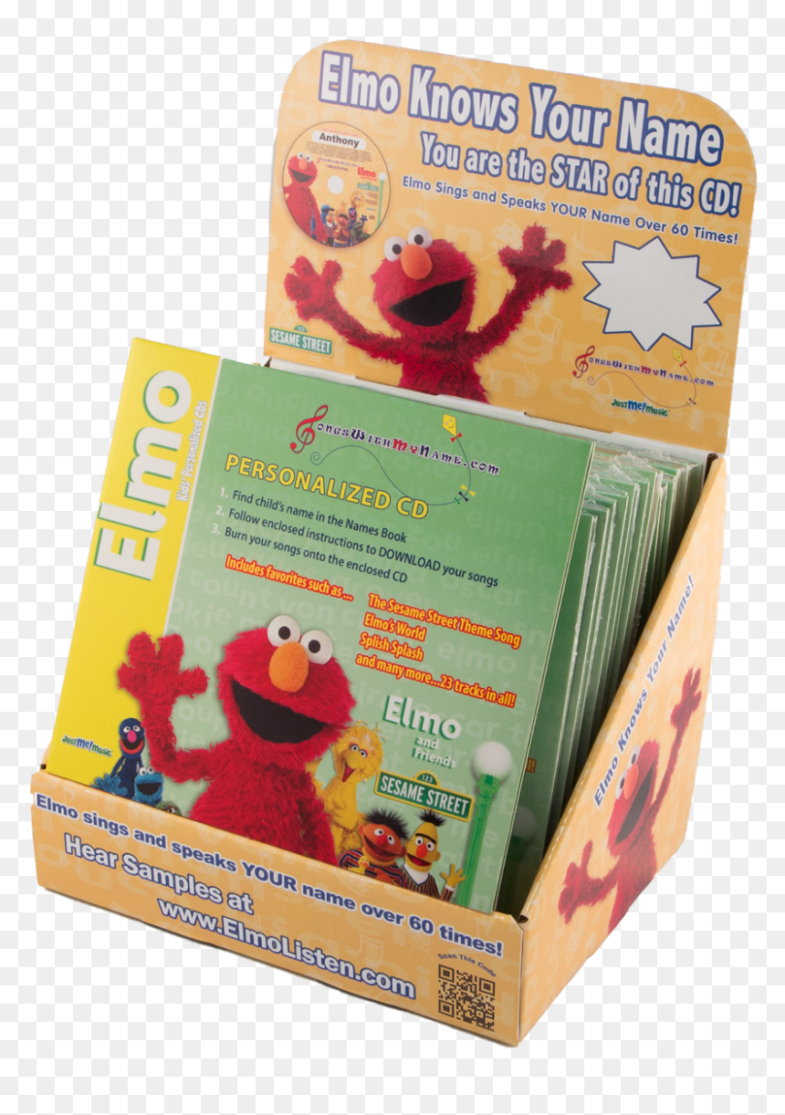 View Display Cases - Elmo, HD Png Download - elmo.png