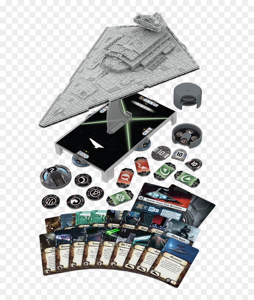 Armada Huge Ship - Star Wars Armada Star Destroyer, HD Png Download - destroyer png