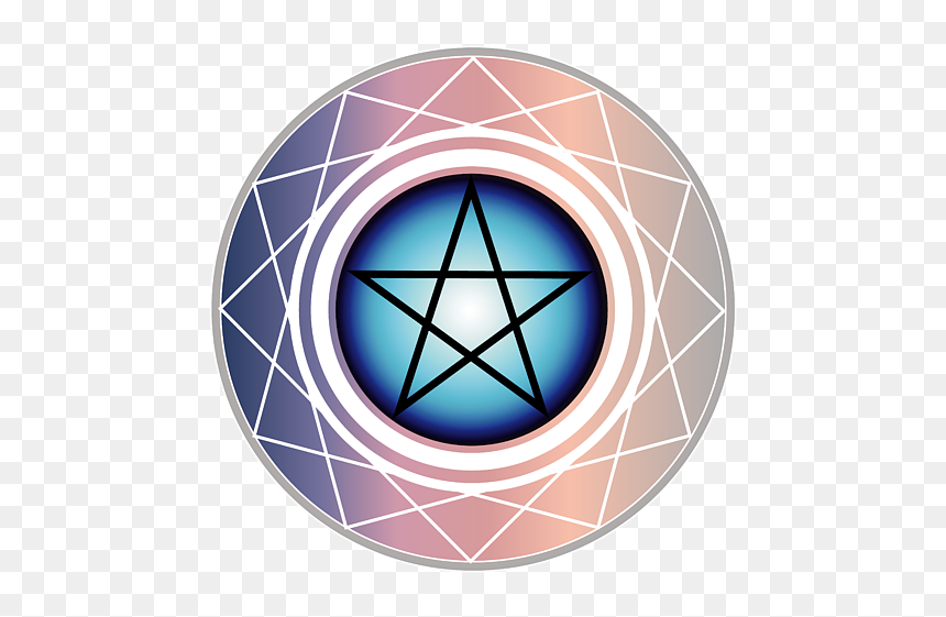 Cool Taoism Symbol, HD Png Download - inverted pentagram png