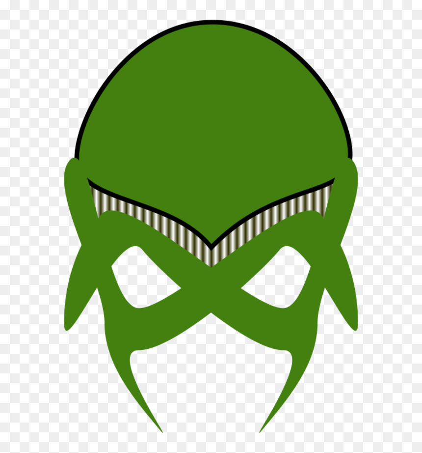 Ben10 Clip Art - Alien Mask Print Out, HD Png Download - blank mask png