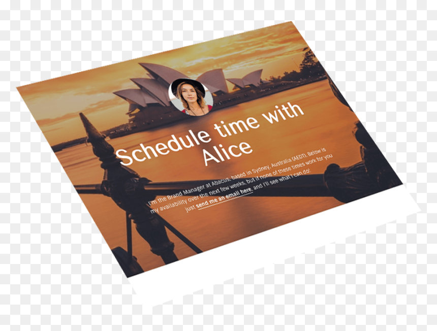 Schedule A Meeting Email Template Design, HD Png Download - book template png