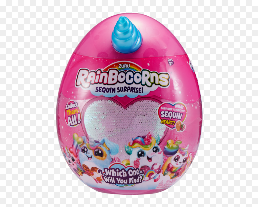Rainbocorns Sequin Surprise Walmart, HD Png Download - little big planet sackboy png