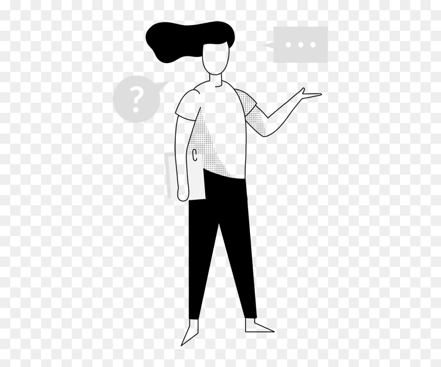 Standing, HD Png Download - person presenting png