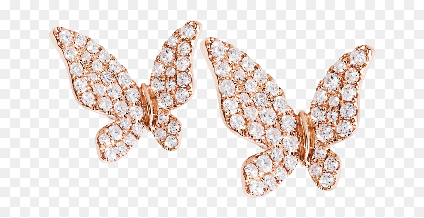 Butterfly, HD Png Download - gold butterflies png