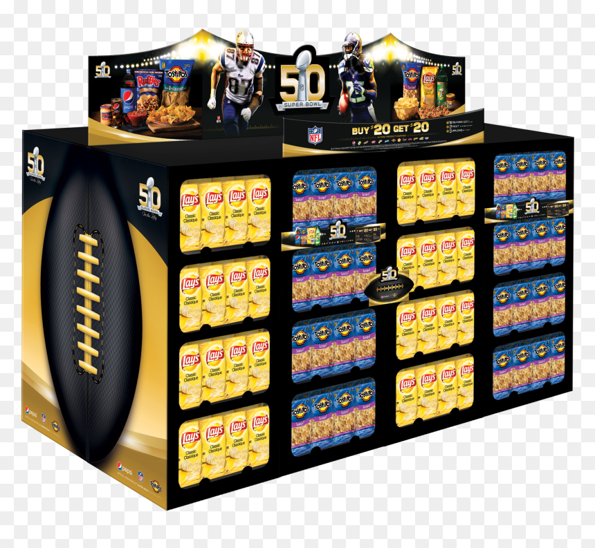 Pepsi Super Bowl Displays Canada, HD Png Download - super bowl 2016 png