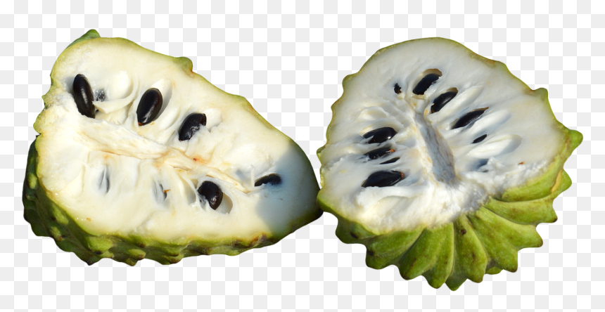 Custard Apples Sliced - Custard Apple Fruit Png, Transparent Png - custard png