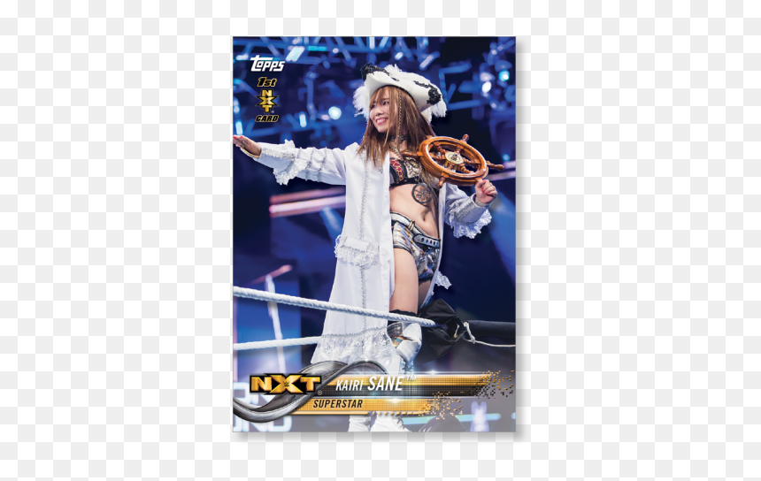 2018 Topps Wwe Kairi Sane Base Poster - Card Wwe Kairi Sane, HD Png Download - kairi png