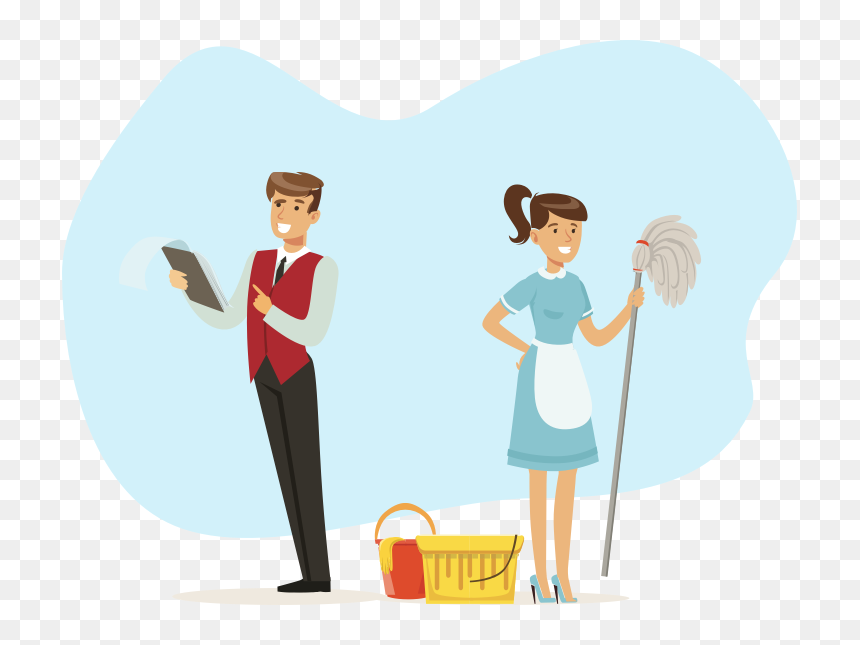Housekeeping And Maintenance Software - Illustration, HD Png Download - housekeeping png