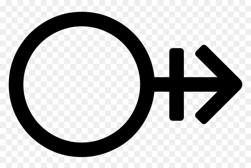 Mars Stroke H, HD Png Download - mars symbol png