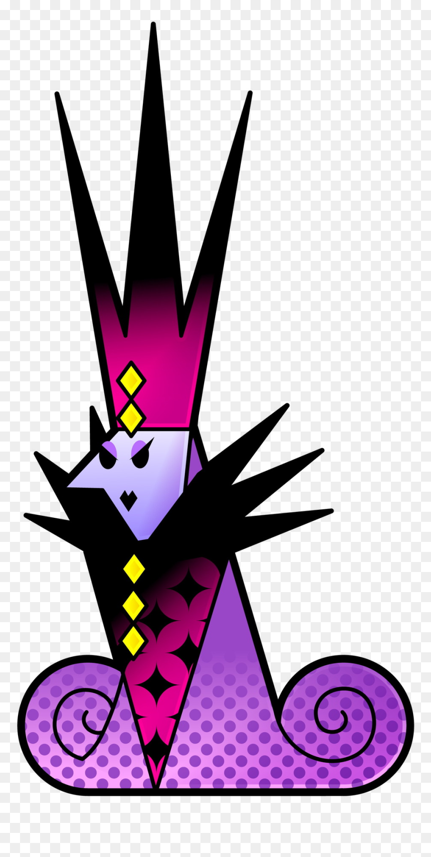 Spm Queen Jaydes - Super Paper Mario Grambi, HD Png Download - super paper mario png