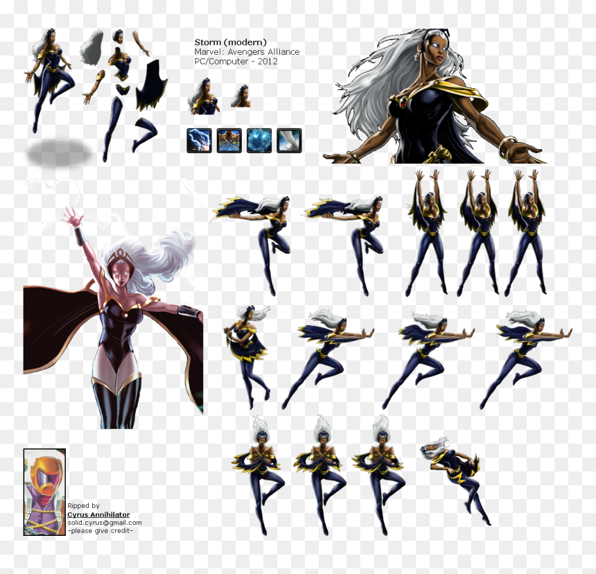 No Caption Provided, HD Png Download - storm xmen png