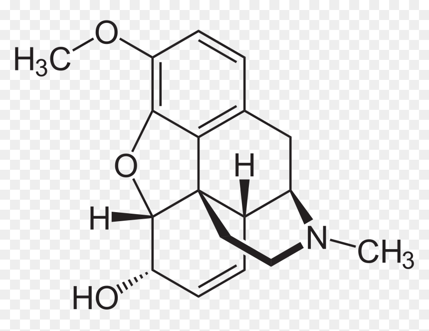 Structure Of Codeine, HD Png Download - jim raynor png
