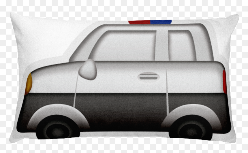 Emoji Bed Pillow - Police Car Emoji Png, Transparent Png - police emoji png