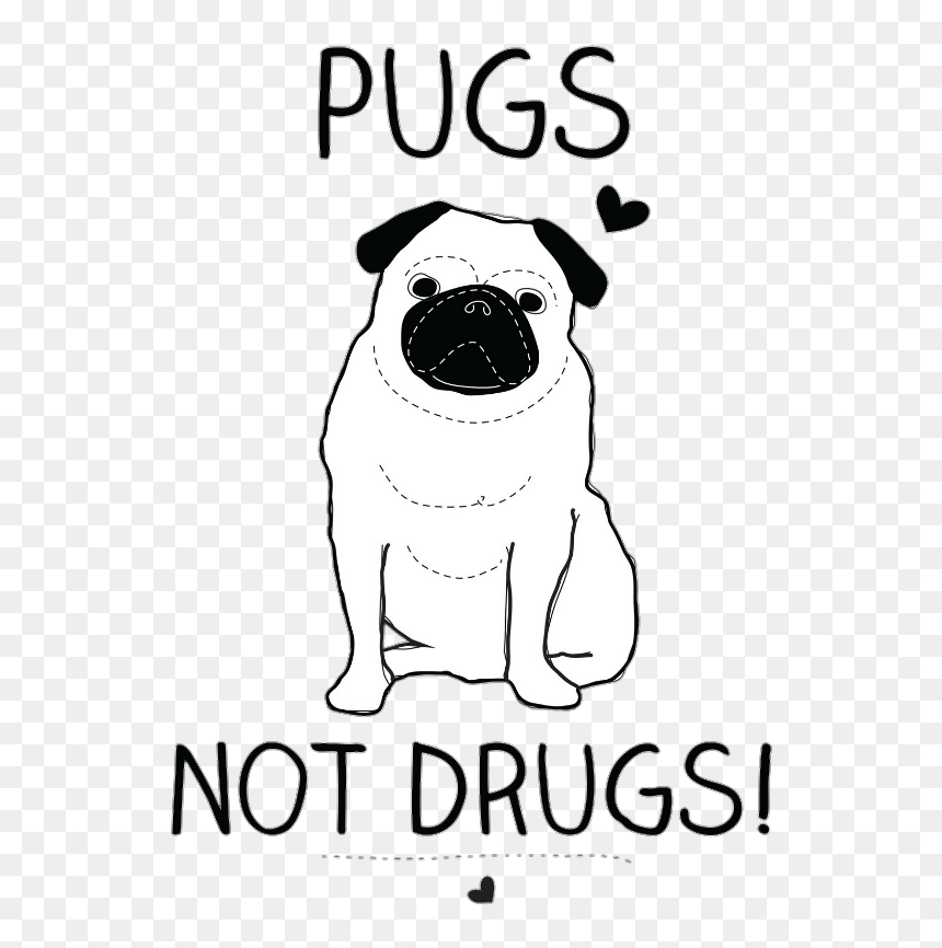 Pug, HD Png Download - tumblr dog png
