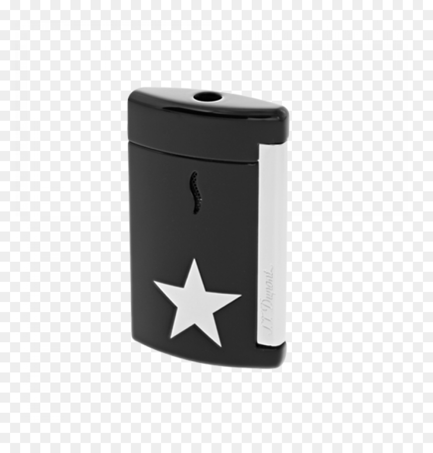 Briquet Minijet Star Noir - Lighter, HD Png Download - gray star png