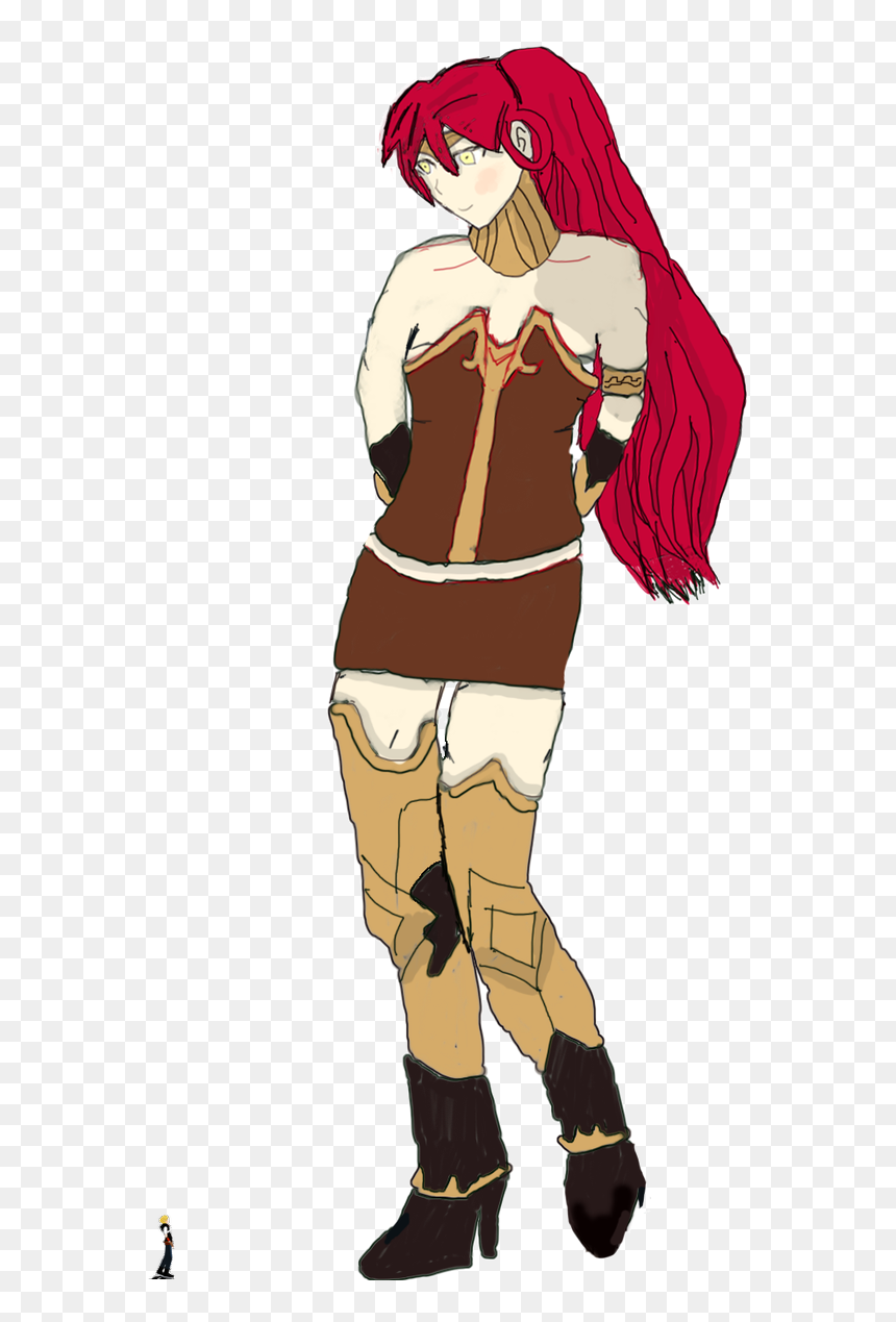 Cartoon, HD Png Download - rwby pyrrha png