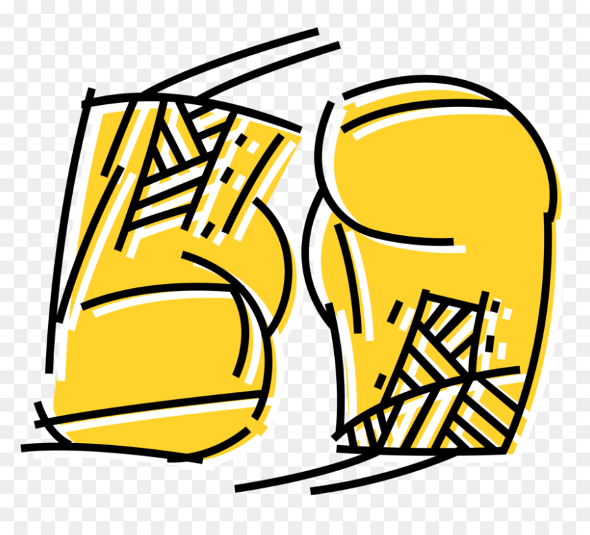 Vector Illustration Of Prize Fighting Boxing Glove - Boxing, HD Png Download - boxing gloves vector png