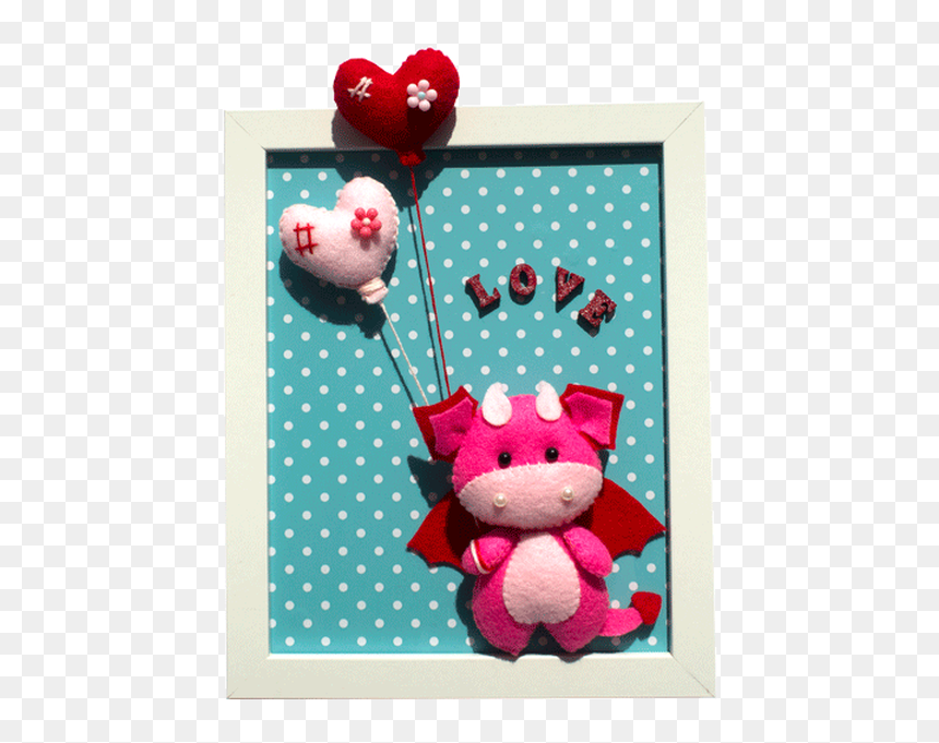 Plush, HD Png Download - hanging picture frame png