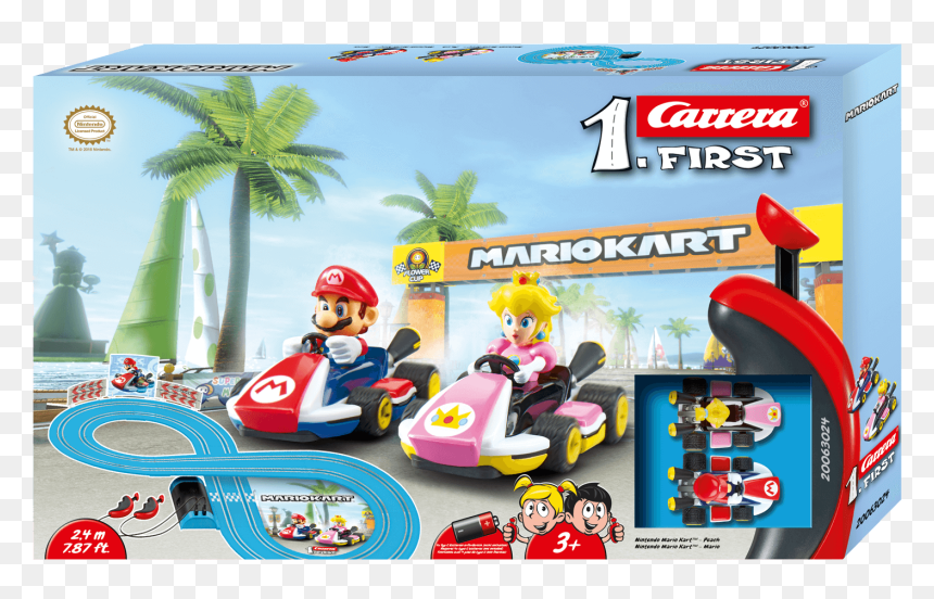 Circuit Mario Kart Carrera Peach, HD Png Download - baby mario png