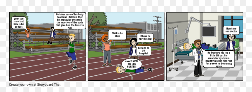 Cartoon, HD Png Download - muscular system png
