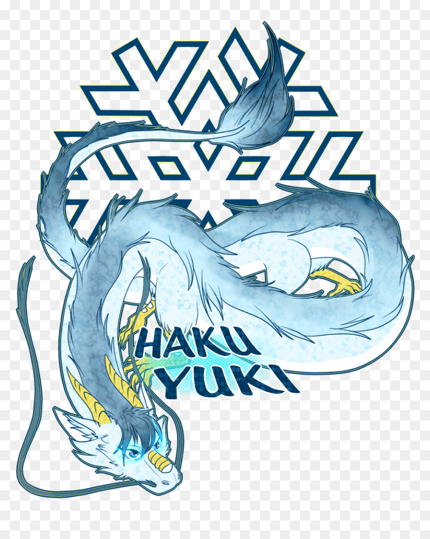 Snowflake Coloring Pages, HD Png Download - haku png
