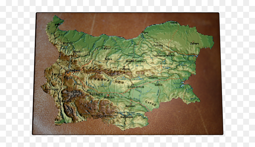 Visual Arts, HD Png Download - world map 3d png