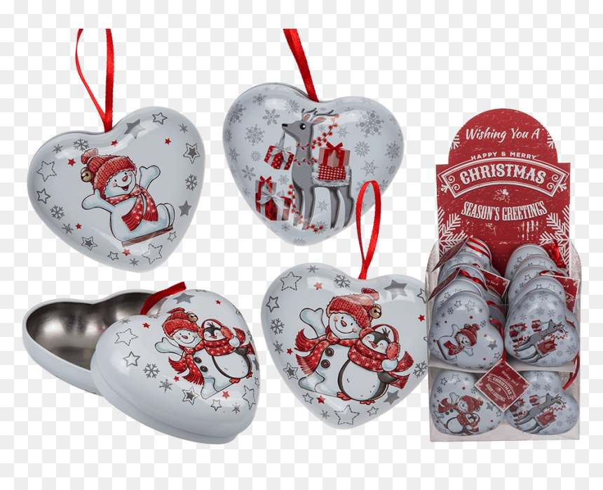 Boite Metal De Noel, HD Png Download - heart shape png transparent