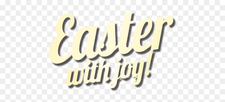 Calligraphy, HD Png Download - easter banner png