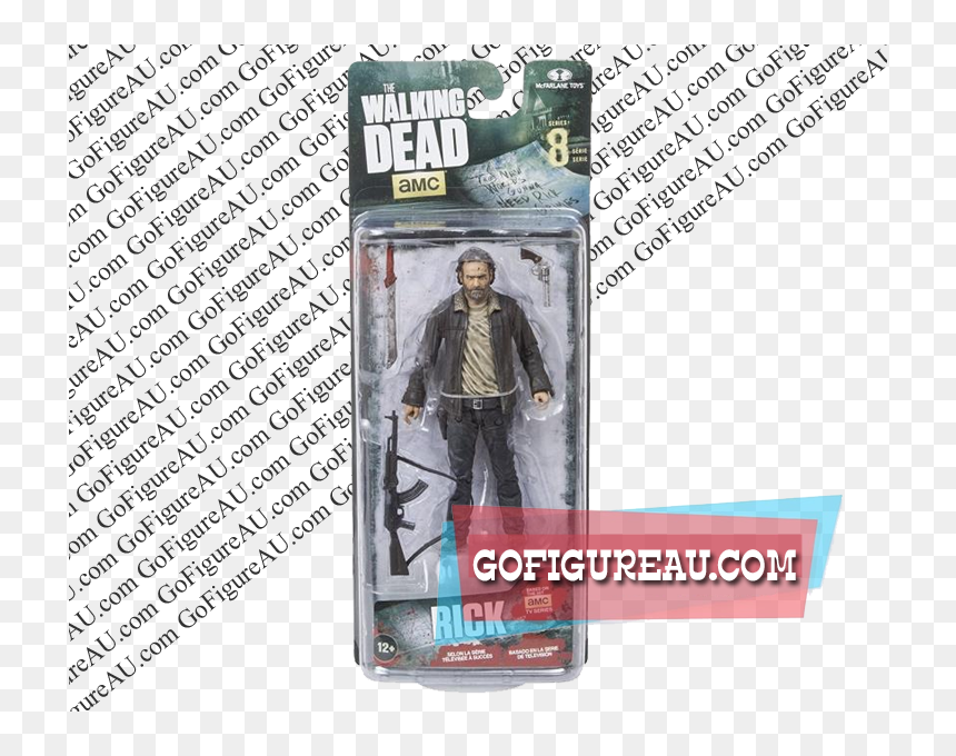 Action Figure, HD Png Download - walking dead rick png