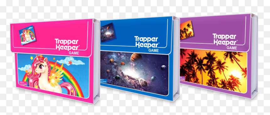 Trapper Keeper Board Game, HD Png Download - lisa frank stickers png