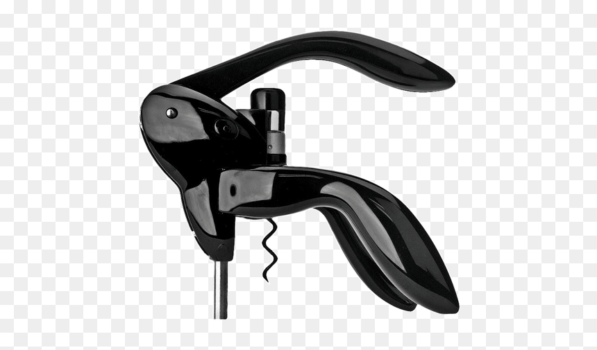Lever Corkscrew Black - Rear-view Mirror, HD Png Download - corkscrew png