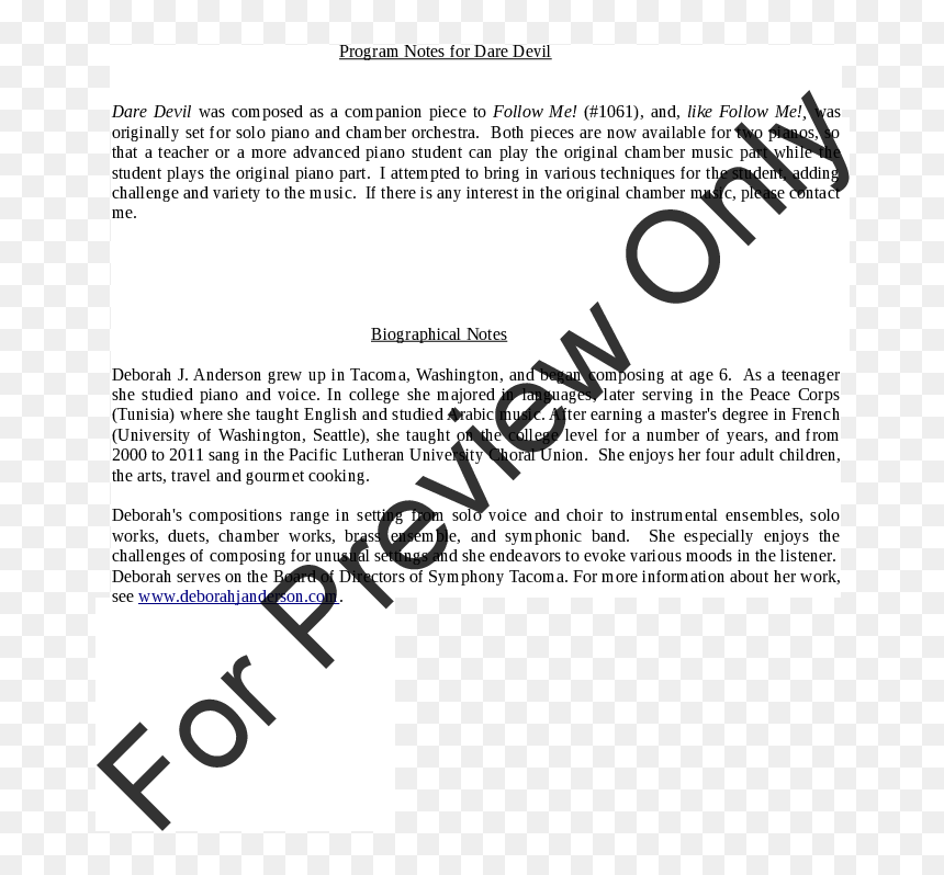 Product Thumbnail - Palms Violin Sheet Music, HD Png Download - dare devil png