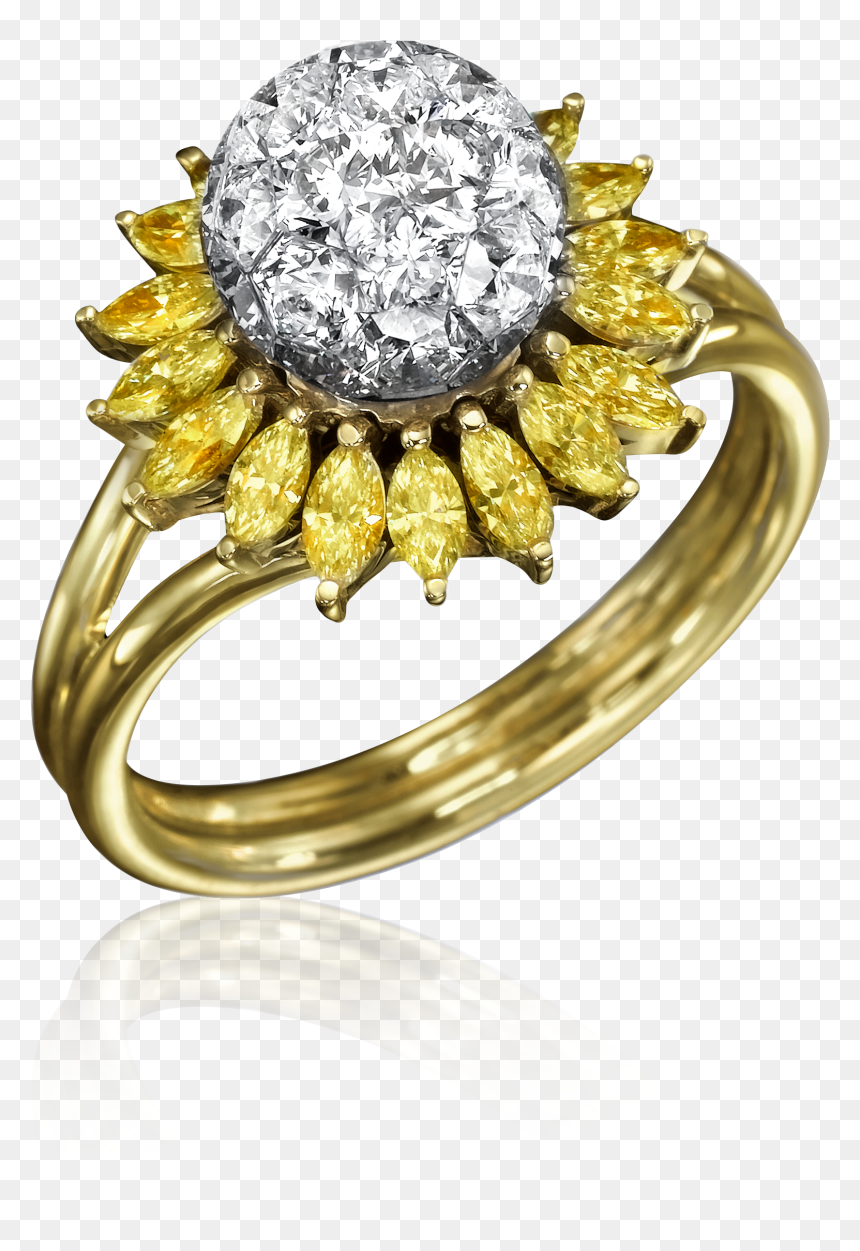 Pre-engagement Ring, HD Png Download - gold sphere png