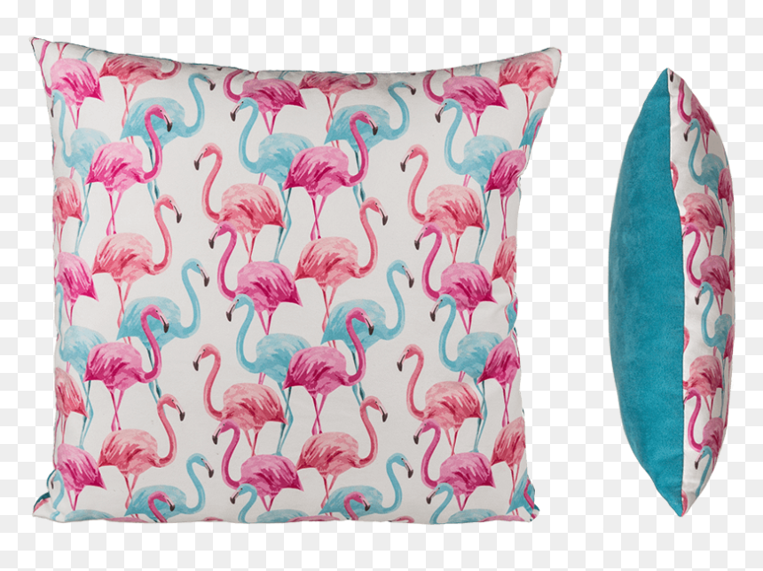 Throw Pillow, HD Png Download - flamingos png