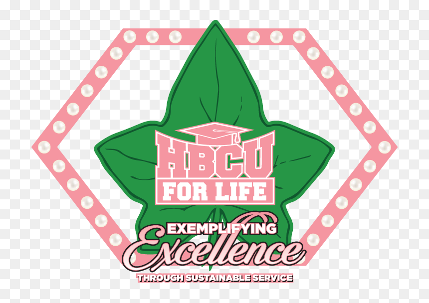 Hbcu For Life A Call To Action - Alpha Kappa Alpha #cap, HD Png Download - alpha kappa alpha logo png