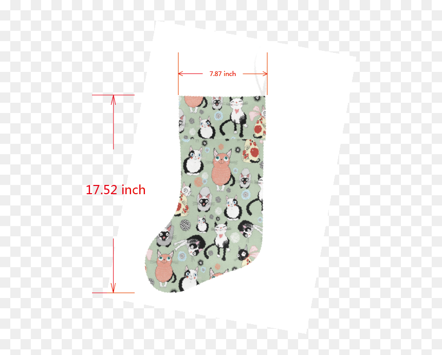 Christmas Stocking For Schnauzer, HD Png Download - christmas hat .png