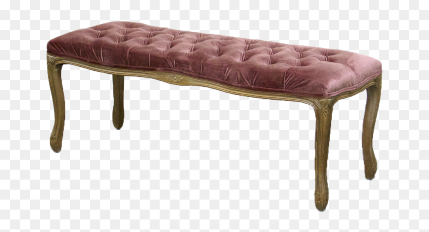 Blush Bench - Bench, HD Png Download - velvet sky png